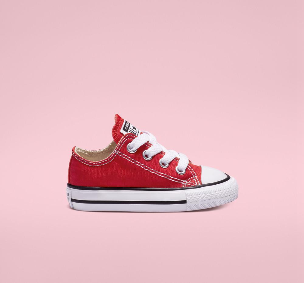 Chlapecké Nízké Converse Chuck Taylor All Star Classic Toddler Červené | 643950SMU