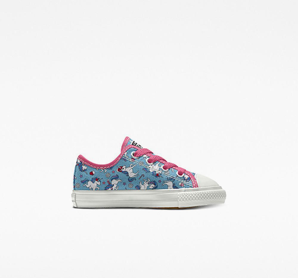 Chlapecké Nízké Converse Custom Chuck Taylor All Star By You Toddler Blankyt | 134260TUD