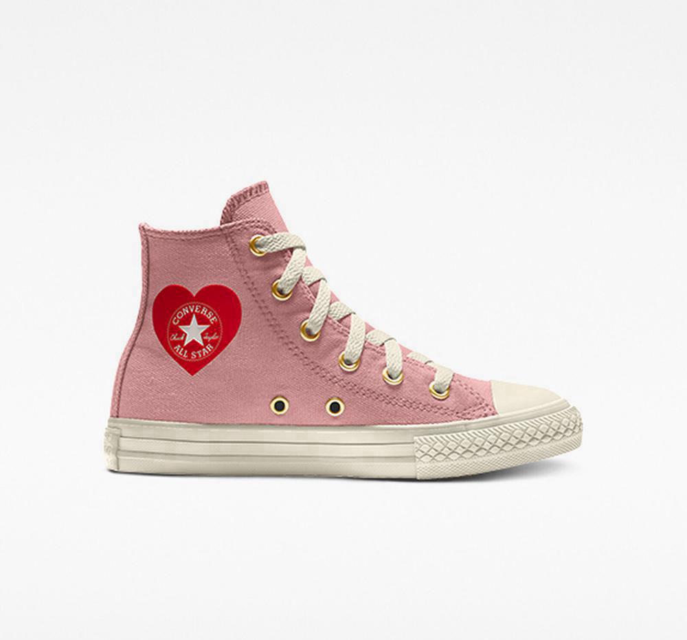 Chlapecké Vysoké Converse Custom Chuck Taylor All Star By You Little Kids Koralove | 925648UKB