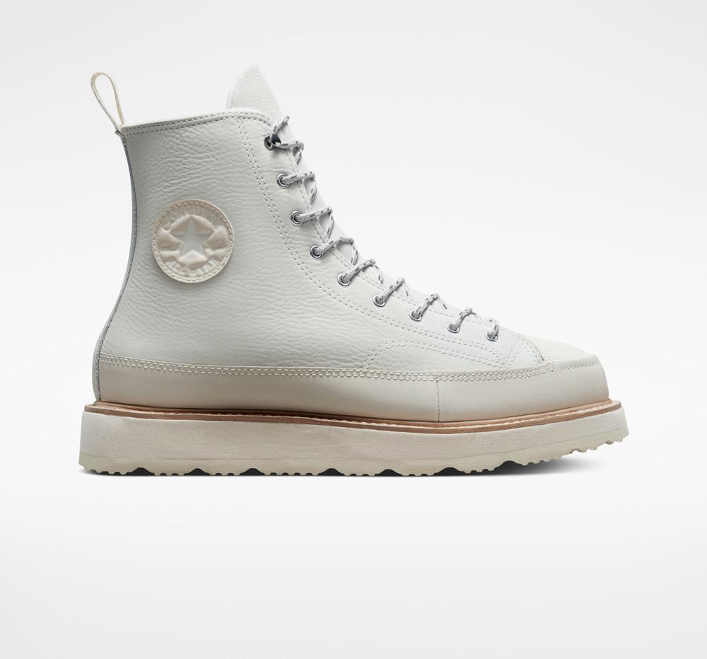 Dámské Boty Converse Chuck Taylor Crafted Unisex Bílé Růžové | 453820KOS