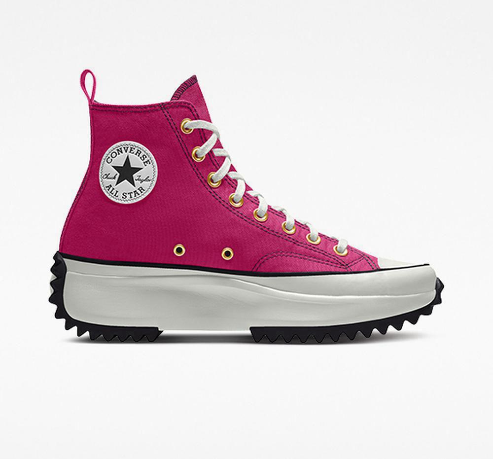 Dámské Boty Na Platformy Converse Custom Run Star Hike By You Unisex High Top Astralpink | 198745RHS