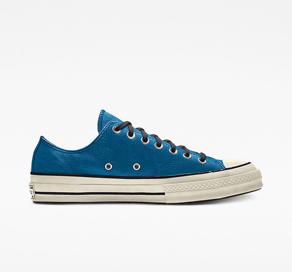 Dámské Nízké Converse Custom Chuck 70 Vintage Platene By You Unisex Marinablue | 063819AJC