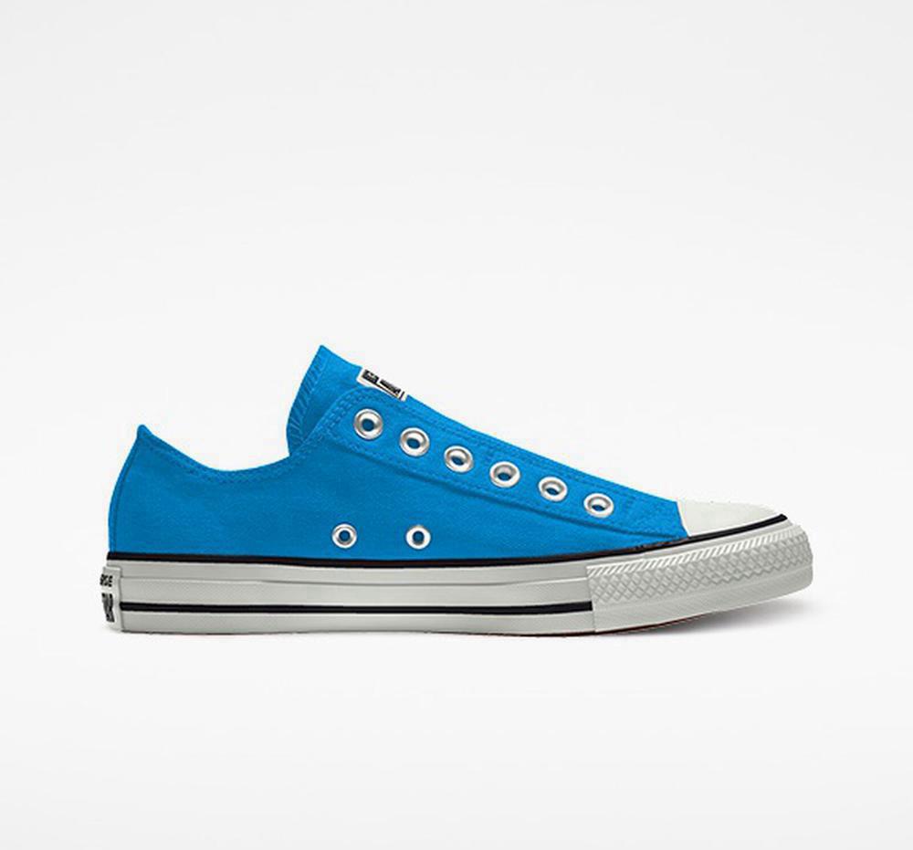 Dámské Nízké Converse Custom Chuck Taylor All Star Slip By You Unisex Bluehero | 109875DKM