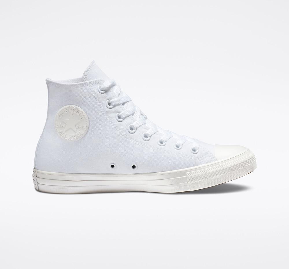 Dámské Vysoké Converse Chuck Taylor All Star Classic Unisex Bílé | 086947NOW