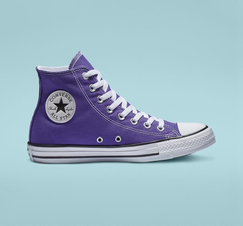 Dámské Vysoké Converse Chuck Taylor All Star Classic Unisex Fialové | 823567CNR