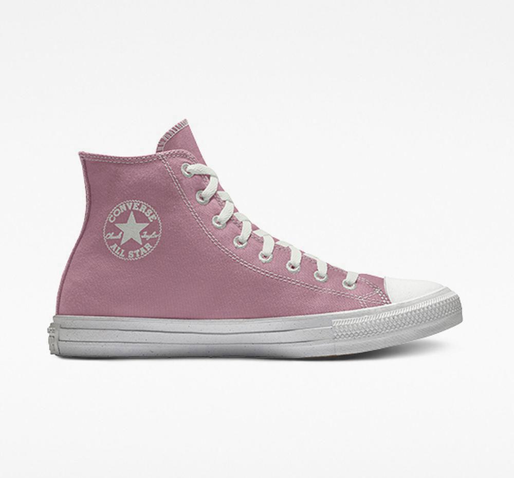 Dámské Vysoké Converse Custom Chuck Taylor All Star Surplus By You Unisex Lotuspink | 203691TSB