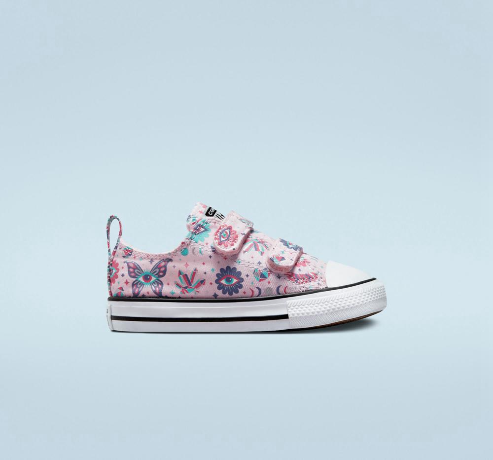 Dívčí Nízké Converse Chuck Taylor All Star Easy On Mystic Gems Toddler Růžové | 062745JET