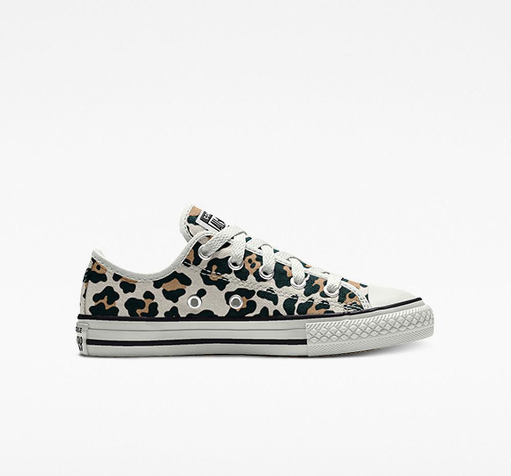 Dívčí Nízké Converse Custom Chuck Taylor All Star By You Little Kids Leopard | 359184ADP