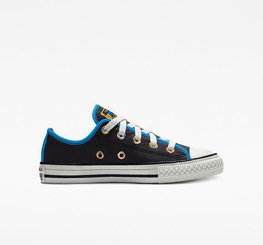 Dívčí Nízké Converse Custom Chuck Taylor All Star By You Little Kids Černé | 903278XIW