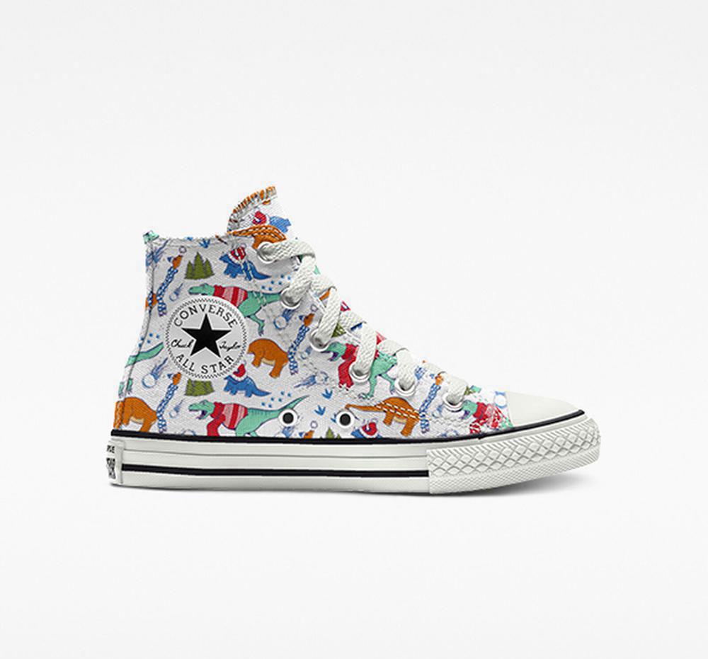 Dívčí Vysoké Converse Custom Chuck Taylor All Star By You Little Kids Viacfarebný | 532906GQU