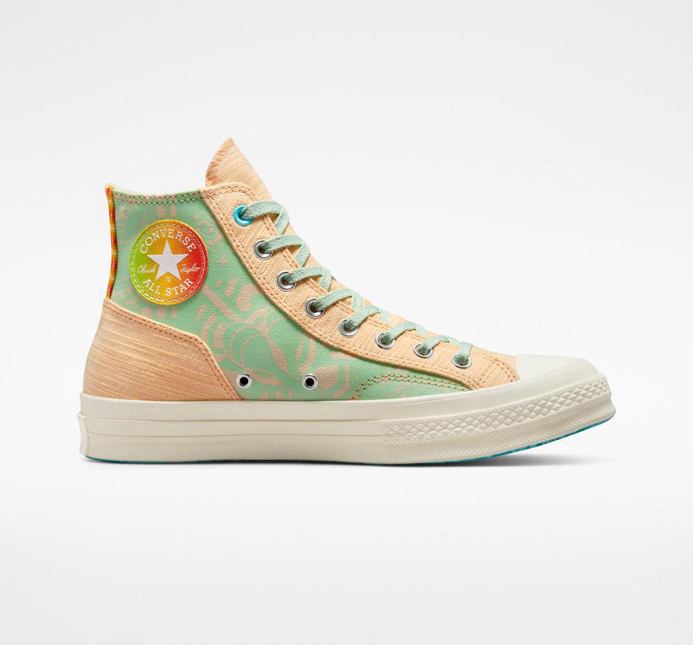 Pánské Vysoké Converse Chuck 70 Mi Gente%2C Mi Alegria Unisex Bílé | 382641LGK