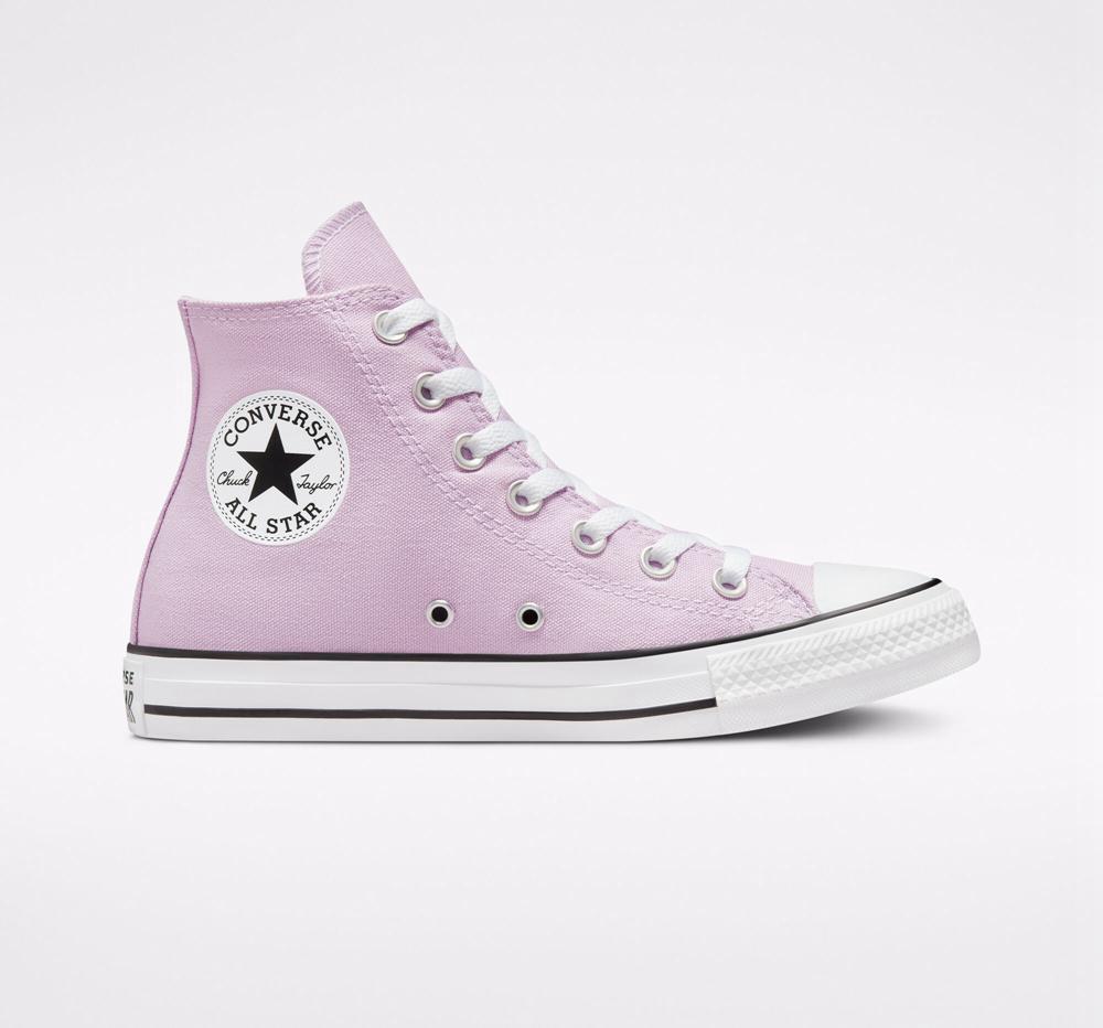 Pánské Vysoké Converse Chuck Taylor All Star Seasonal Color Unisex Fialové | 304286JQL