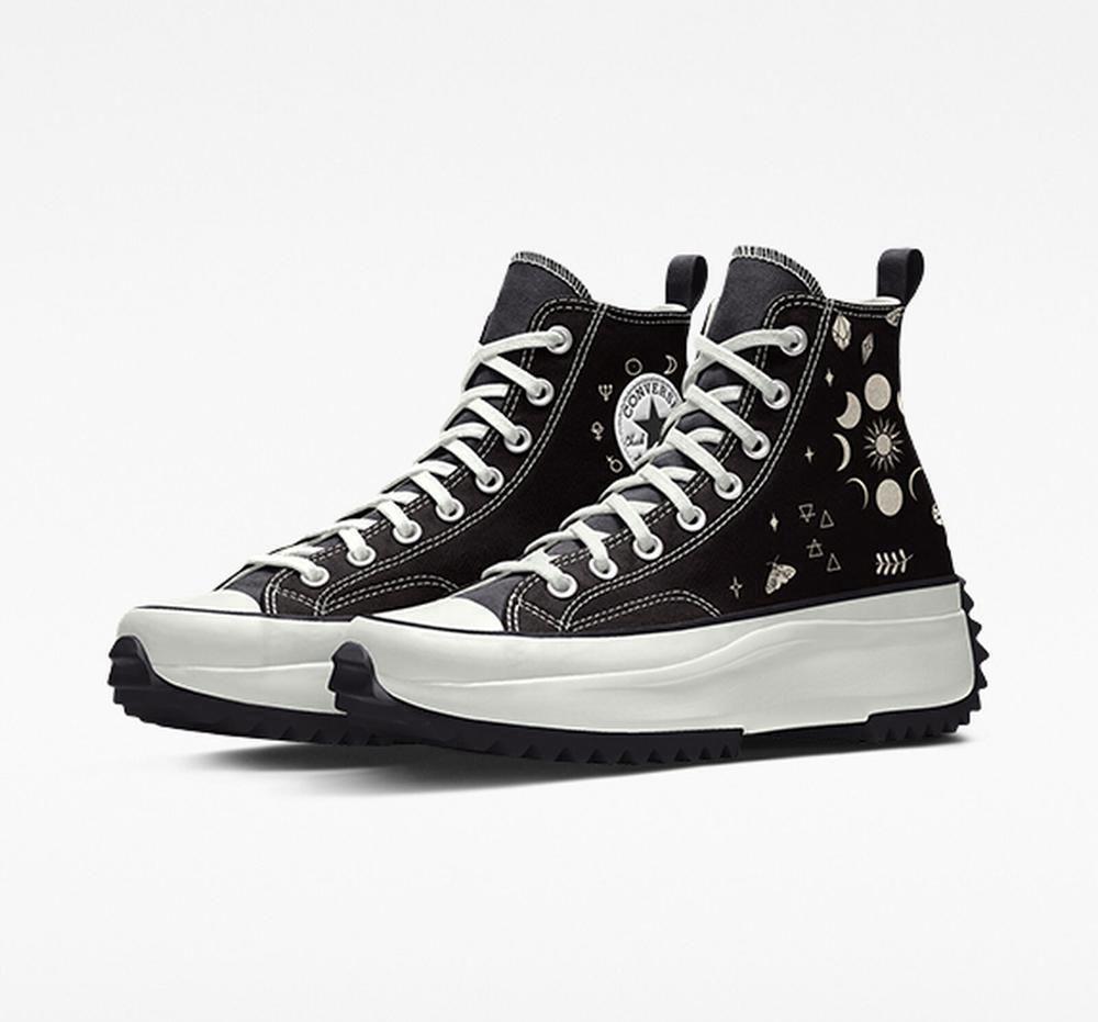 Pánské Vysoké Converse Custom Run Star Hike By You Unisex Černé | 815934VUS