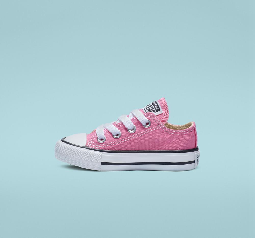 Chlapecké Nízké Converse Chuck Taylor All Star Classic Toddler Růžové | 094537QEO