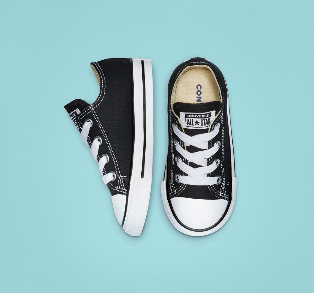 Chlapecké Nízké Converse Chuck Taylor All Star Classic Toddler Černé | 217694DPN