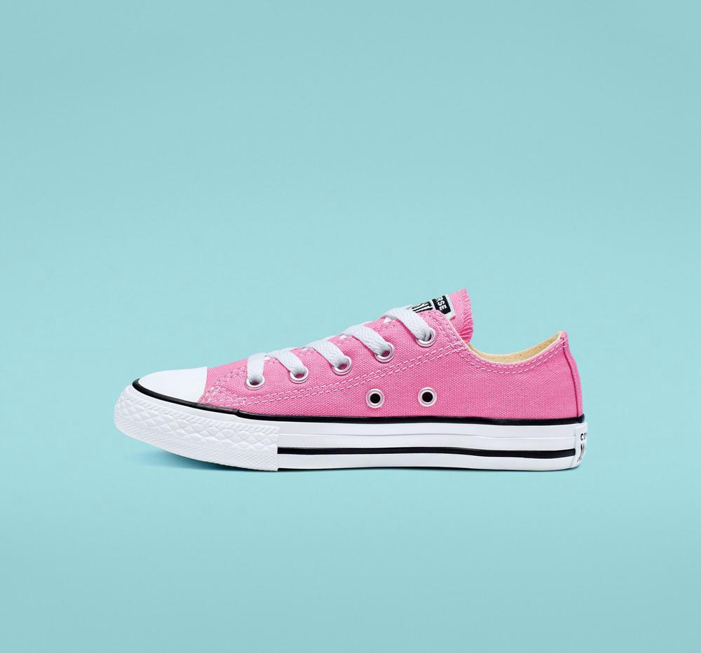 Chlapecké Nízké Converse Chuck Taylor All Star Classic Little Kids Růžové | 268457OPU