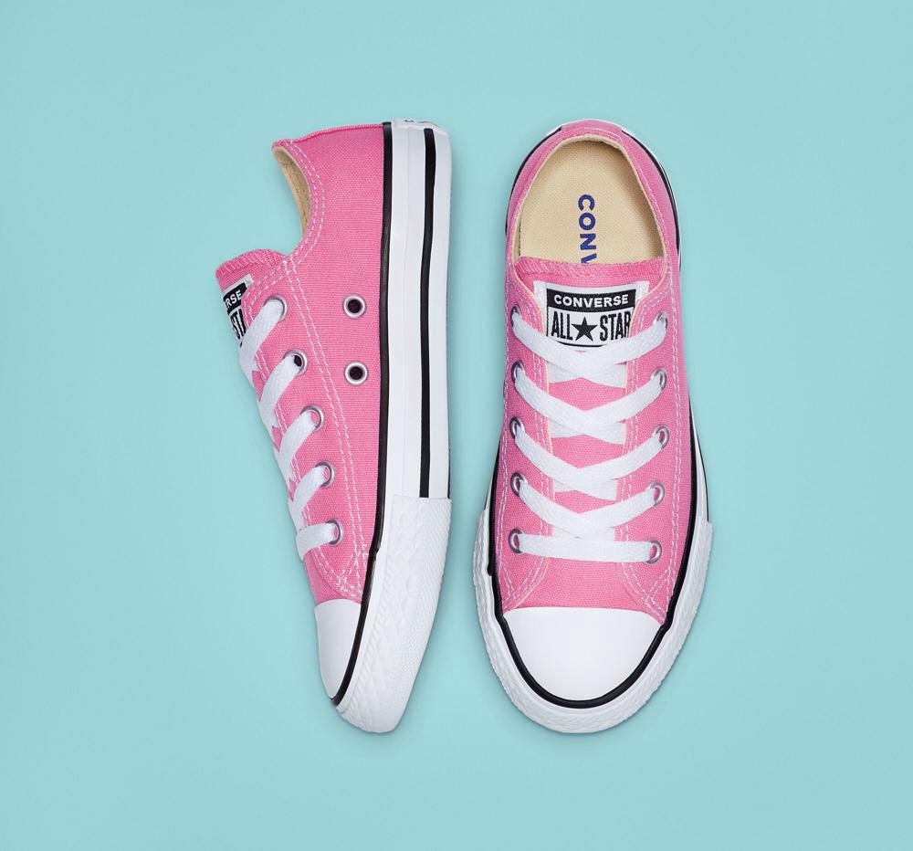 Chlapecké Nízké Converse Chuck Taylor All Star Classic Little Kids Růžové | 268457OPU