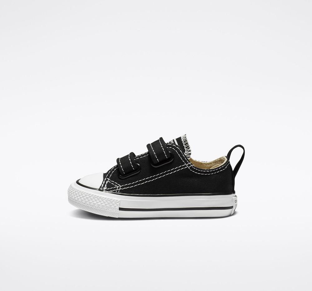 Chlapecké Nízké Converse Chuck Taylor All Star Easy On Toddler Černé | 416027DNJ