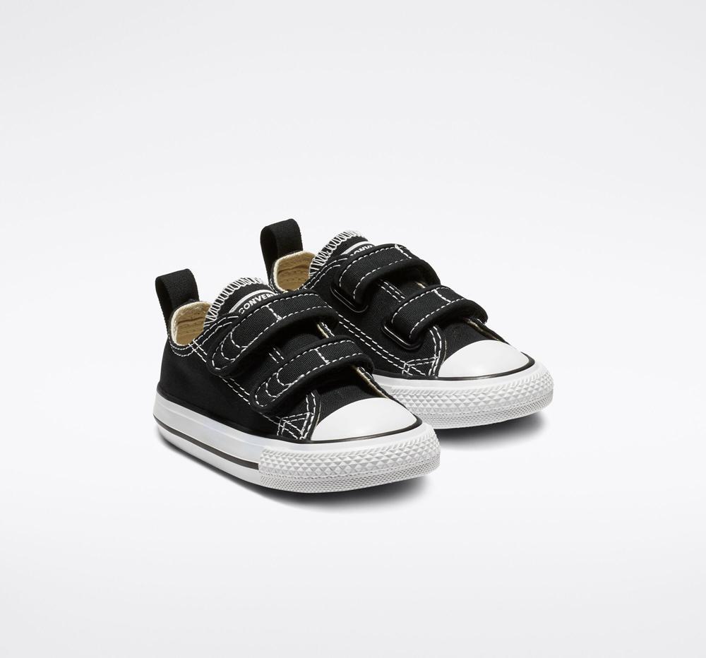 Chlapecké Nízké Converse Chuck Taylor All Star Easy On Toddler Černé | 416027DNJ