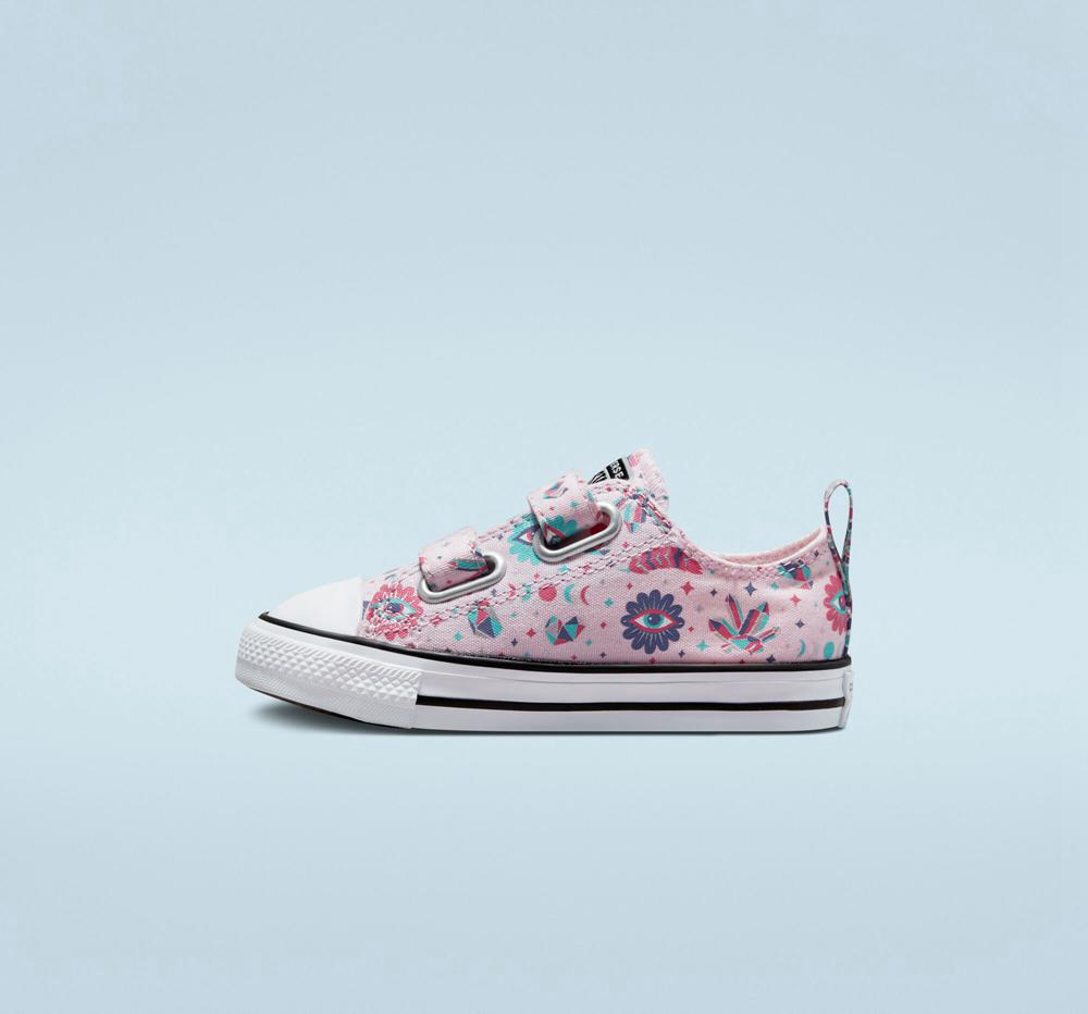 Chlapecké Nízké Converse Chuck Taylor All Star Easy On Mystic Gems Toddler Růžové | 597436CSQ