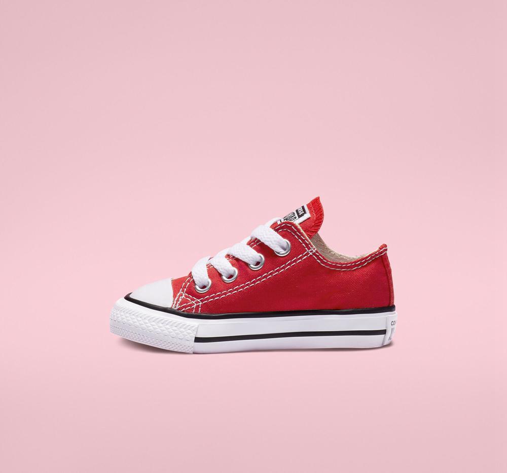 Chlapecké Nízké Converse Chuck Taylor All Star Classic Toddler Červené | 643950SMU