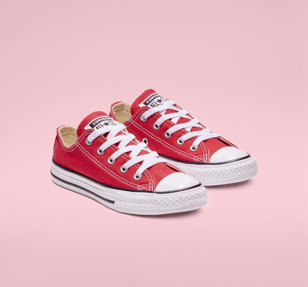 Chlapecké Nízké Converse Chuck Taylor All Star Classic Little Kids Červené | 756248QHX