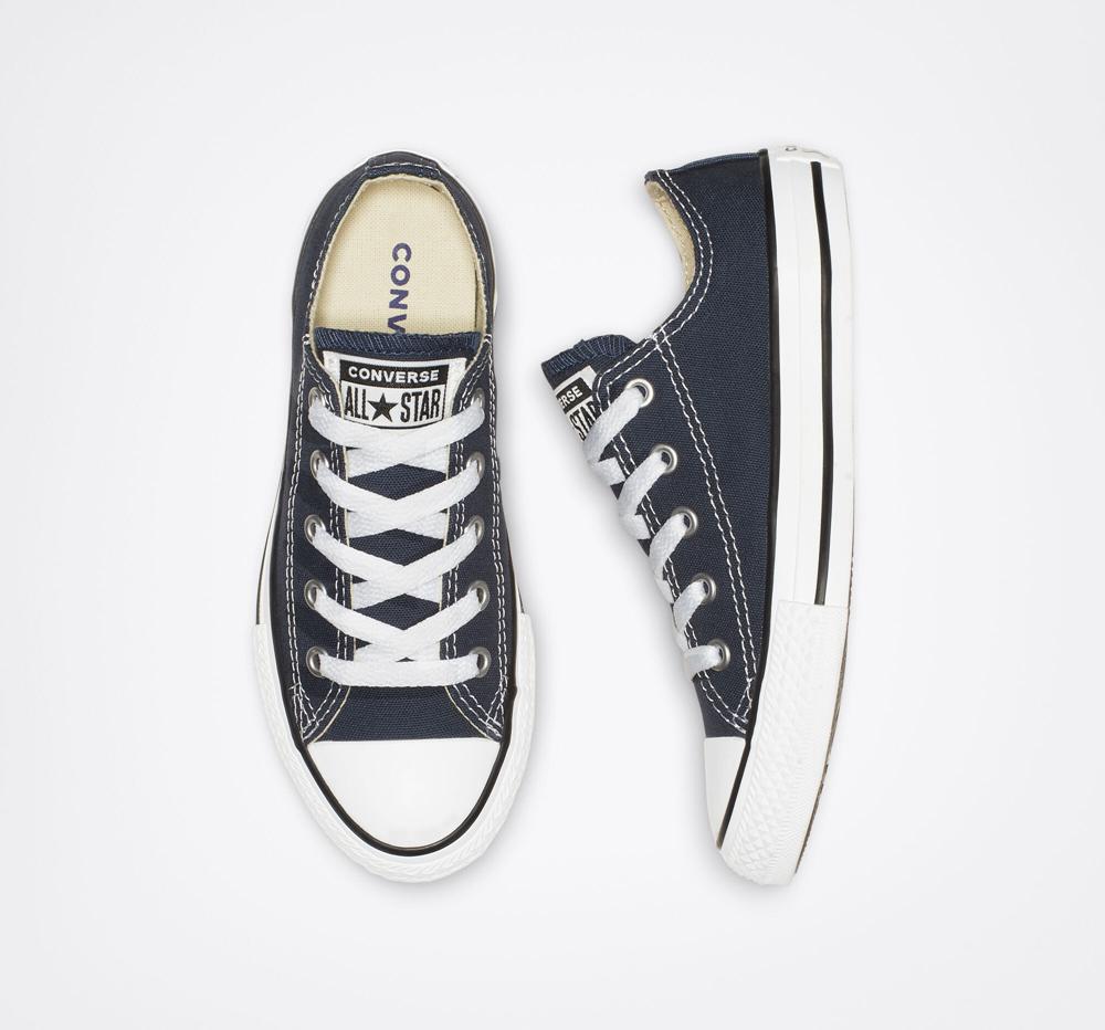 Chlapecké Nízké Converse Chuck Taylor All Star Classic Little Kids Tmavě Blankyt | 952460EGV