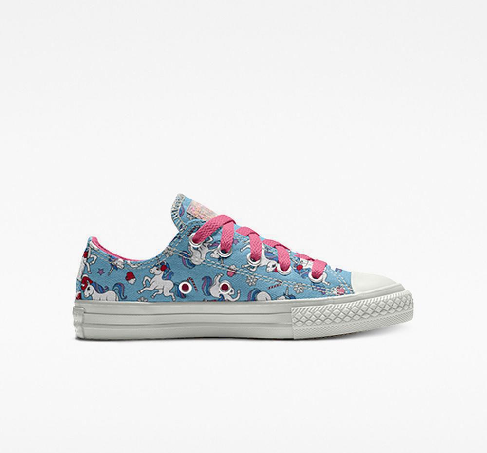 Chlapecké Nízké Converse Custom Chuck Taylor All Star By You Little Kids Blankyt | 348290EHT