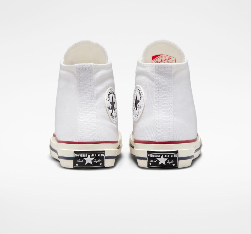 Chlapecké Vysoké Converse Chuck 70 Vintage Platene Little Kids Bílé | 605432ECH