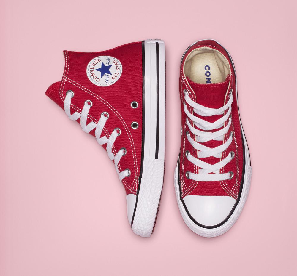 Chlapecké Vysoké Converse Chuck Taylor All Star Classic Little Kids Červené | 763945BZR