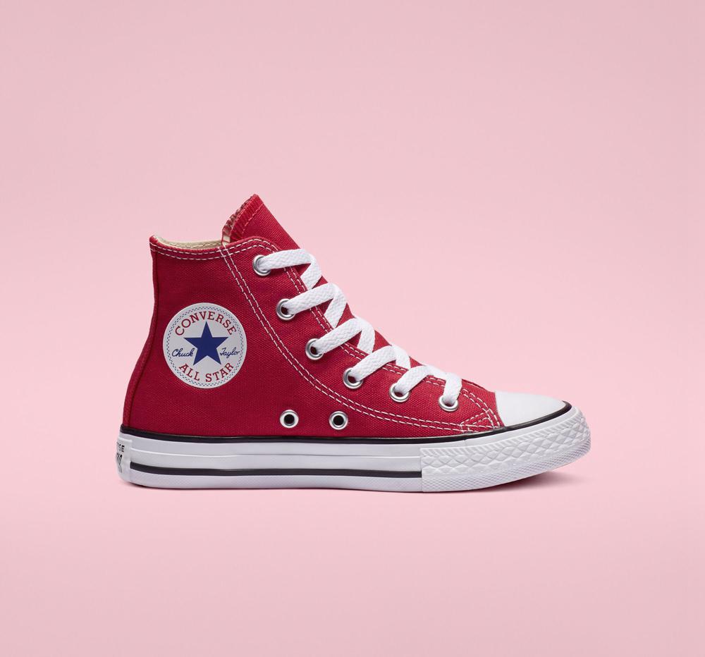 Chlapecké Vysoké Converse Chuck Taylor All Star Classic Little Kids Červené | 763945BZR