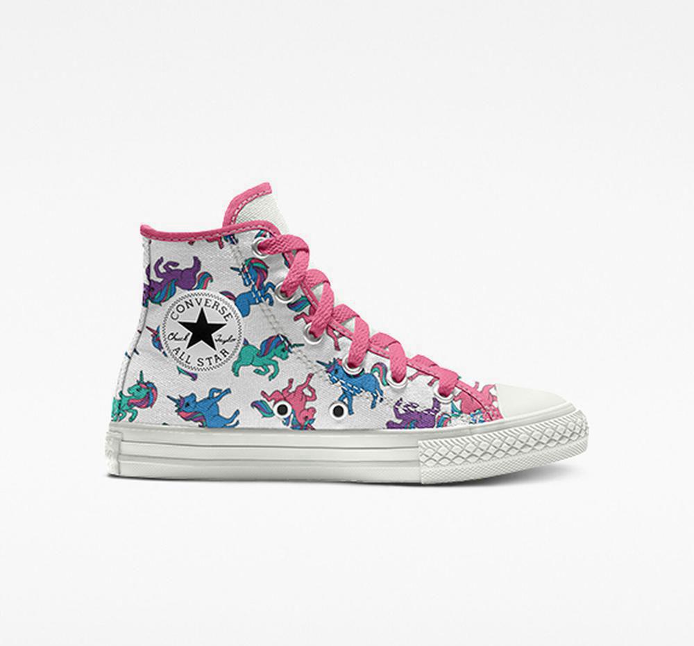 Chlapecké Vysoké Converse Custom Chuck Taylor All Star By You Little Kids Viacfarebný | 621470YMG