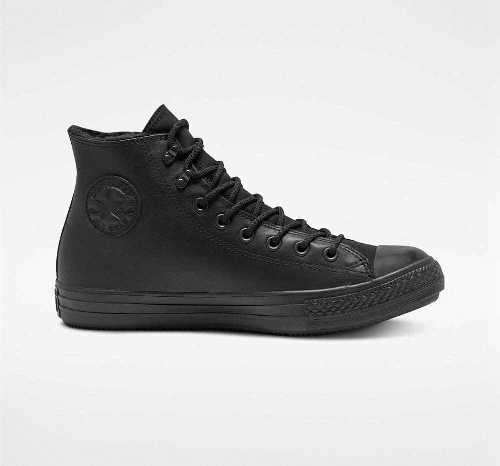 Dámské Boty Converse Chuck Taylor All Star Zimní Gore Tex Unisex Černé Černé Černé | 731654ZMN