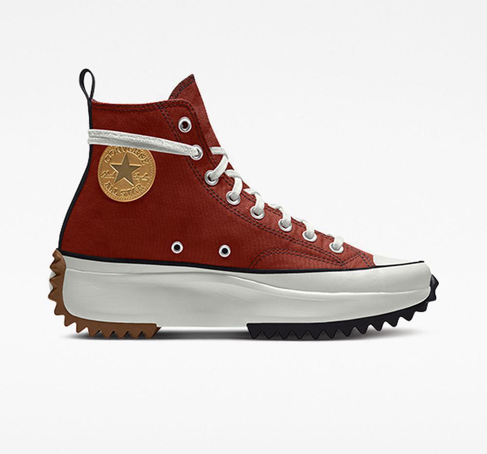 Dámské Boty Na Platformy Converse Custom Run Star Hike By You Unisex High Top Oranžové | 451089BOG