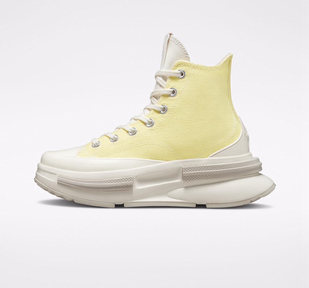 Dámské Boty Na Platformy Converse Run Star Legacy Cx Unisex High Top Žluté Černé | 481762YKR