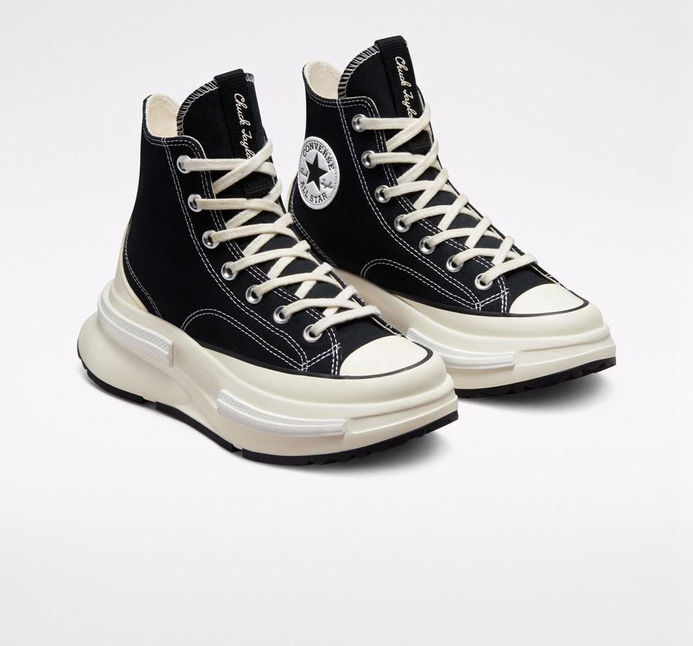 Dámské Boty Na Platformy Converse Run Star Legacy Cx Unisex High Top Černé Bílé | 489370QGE