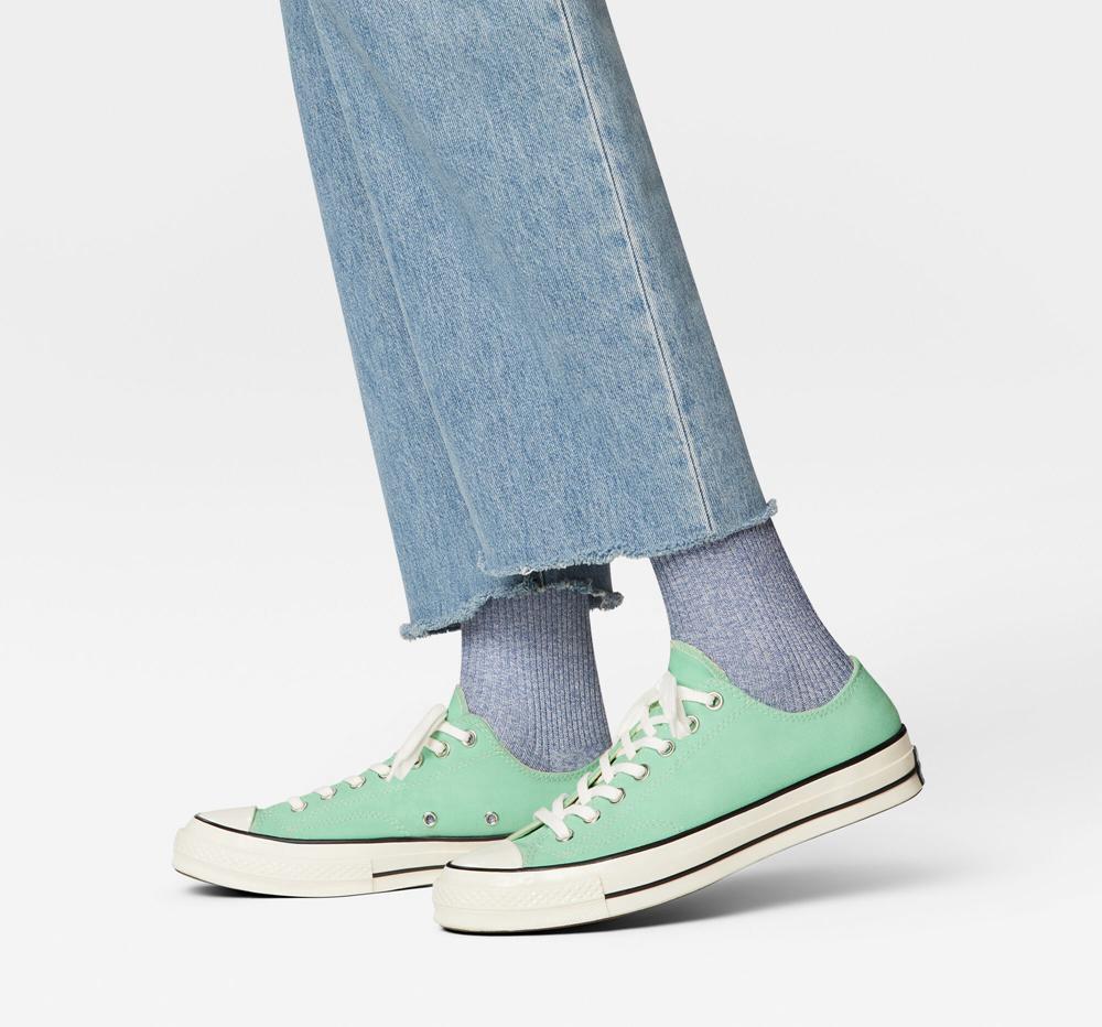 Dámské Nízké Converse Chuck 70 Platene Unisex Zelene Černé | 432960JFM