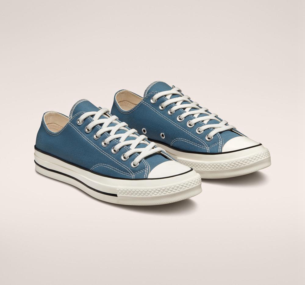 Dámské Nízké Converse Chuck 70 Platene Unisex Blankyt Tmavě Černé | 690271ZDN