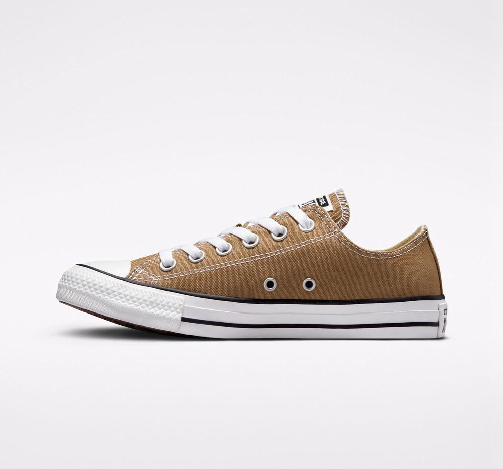 Dámské Nízké Converse Chuck Taylor All Star Seasonal Color Unisex Hnědé Bílé Černé | 240831TSA