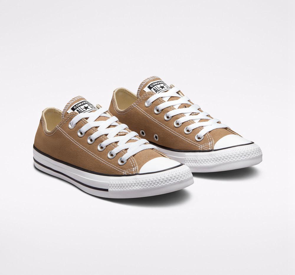 Dámské Nízké Converse Chuck Taylor All Star Seasonal Color Unisex Hnědé Bílé Černé | 240831TSA