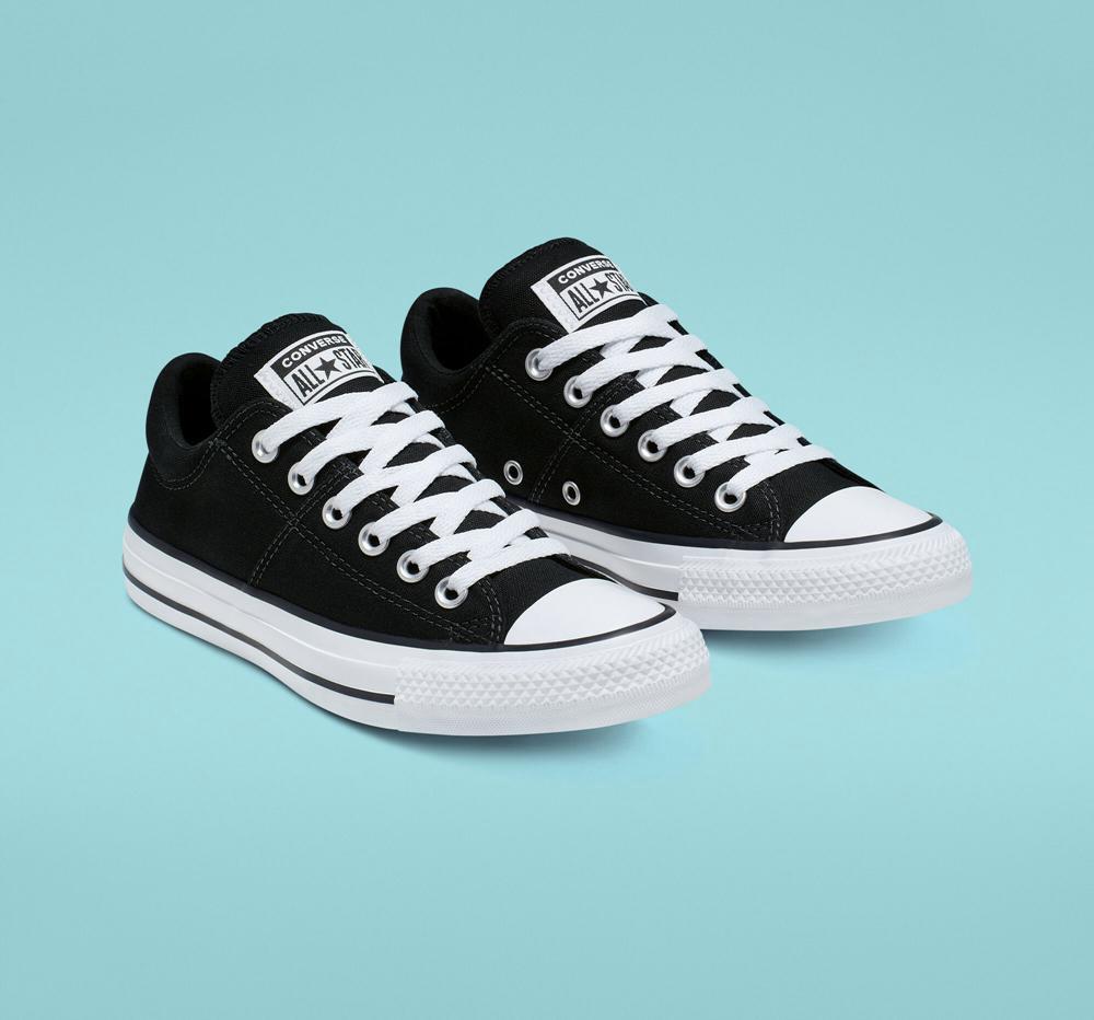 Dámské Nízké Converse Chuck Taylor All Star Madison Černé Bílé Černé | 362109SBT