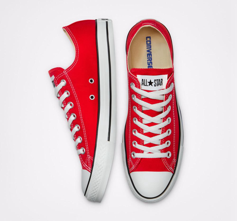 Dámské Nízké Converse Chuck Taylor All Star Classic Unisex Červené | 389406IMT