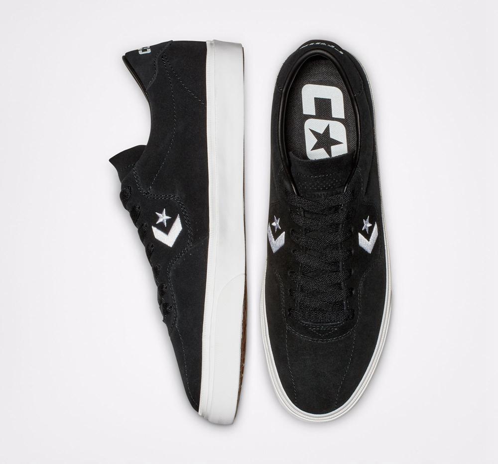 Dámské Nízké Converse Cons Louie Lopez Pro Skate Černé Černé Bílé | 275086BXU