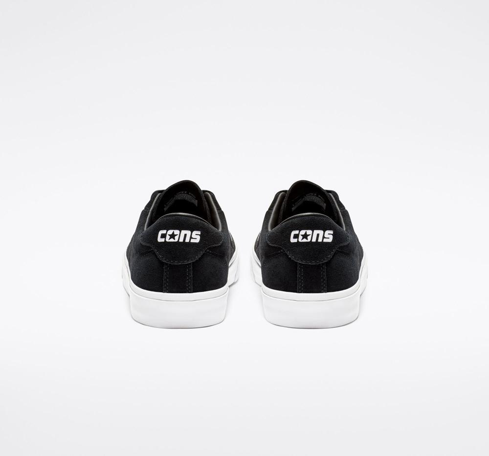 Dámské Nízké Converse Cons Louie Lopez Pro Skate Černé Černé Bílé | 275086BXU