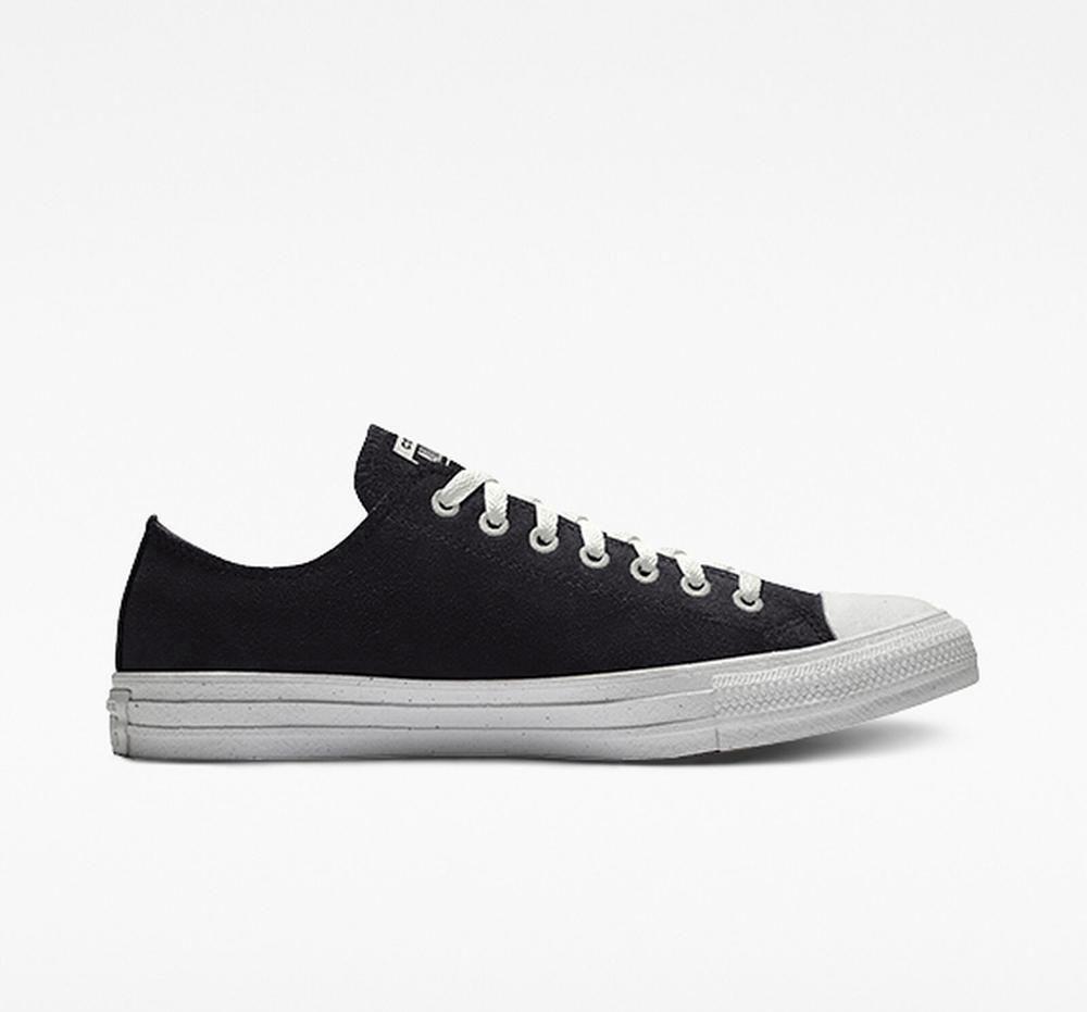 Dámské Nízké Converse Custom Chuck Taylor All Star Surplus By You Unisex Blacksuede | 765289KJG