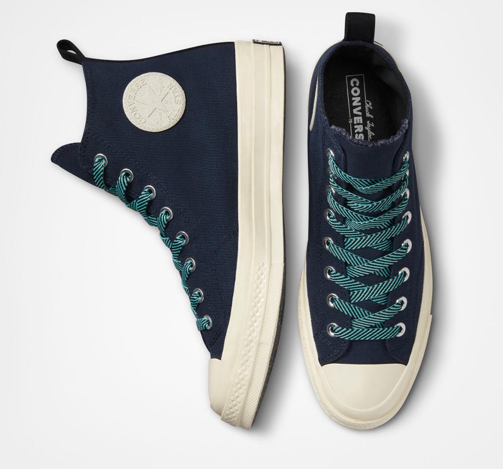 Dámské Vysoké Converse Chuck 70 Counter Climate Gore Tex Unisex Tmavě Blankyt Světle | 621798EUY