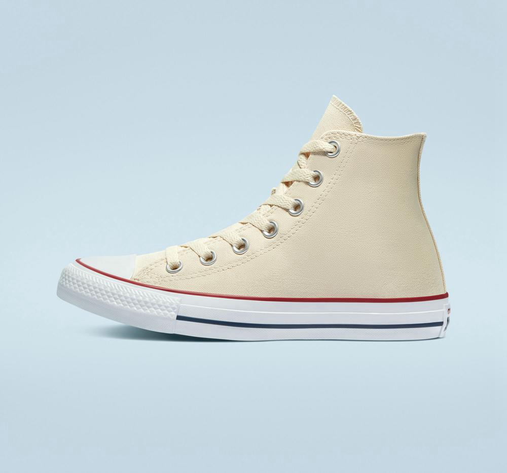 Dámské Vysoké Converse Chuck Taylor All Star Classic Unisex Natural Ivory | 018326QSX