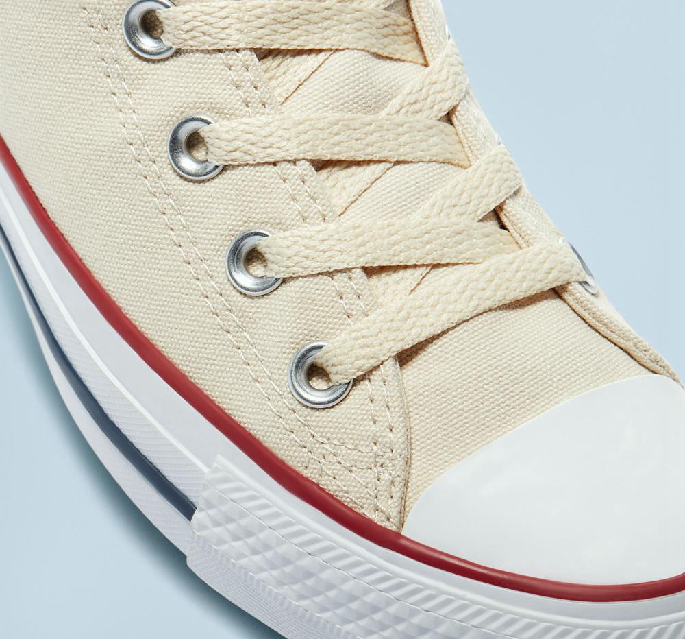 Dámské Vysoké Converse Chuck Taylor All Star Classic Unisex Natural Ivory | 018326QSX