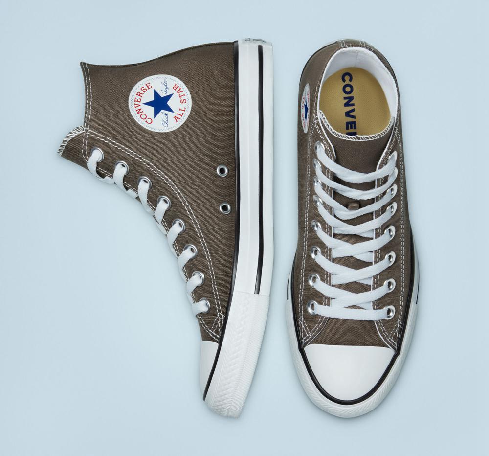 Dámské Vysoké Converse Chuck Taylor All Star Classic Unisex Šedé | 236590NHM