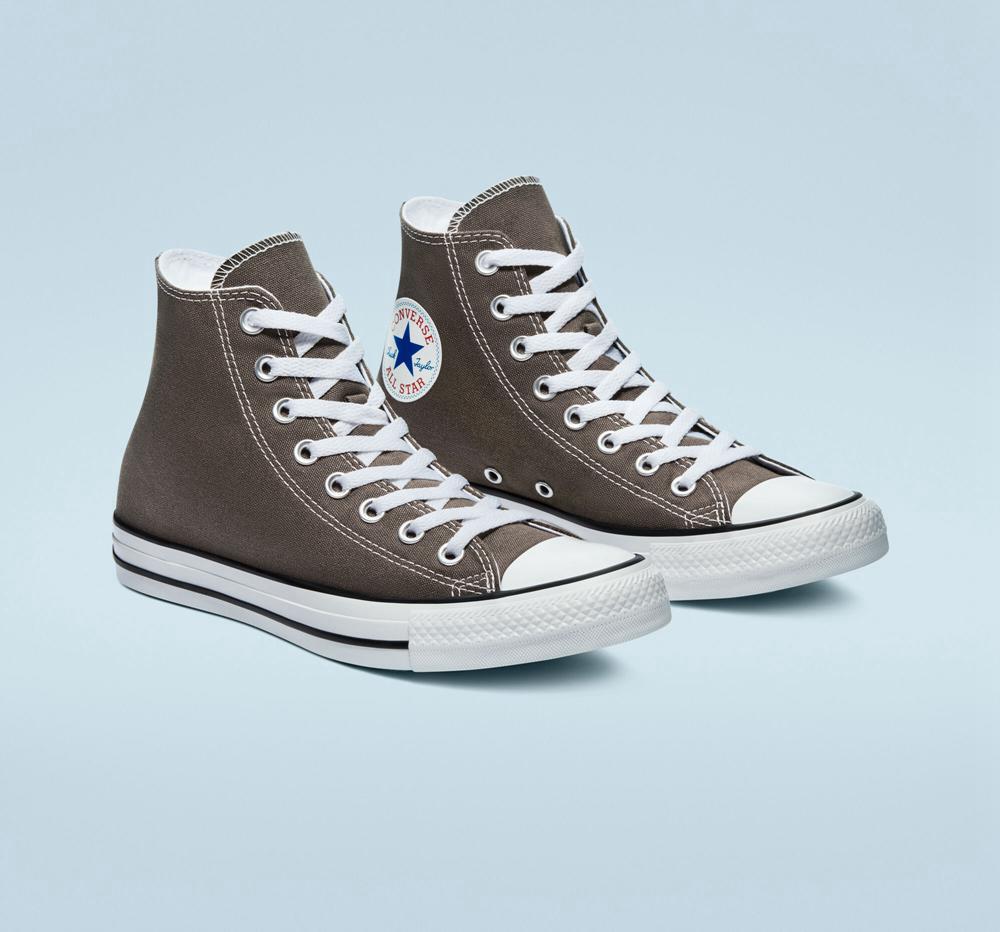 Dámské Vysoké Converse Chuck Taylor All Star Classic Unisex Šedé | 236590NHM